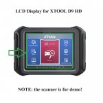 LCD Screen Display Replacement for XTOOL D9 HD D9HD Pro Scanner